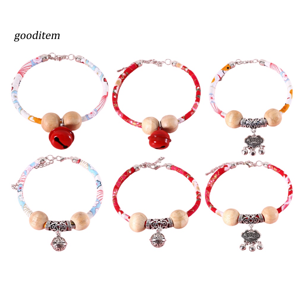 Vòng Cổ Bắt Bọ Chét Trang Trí Vòng Cổ Có Chuông Phong Cách Dành Cho Thú Cưng