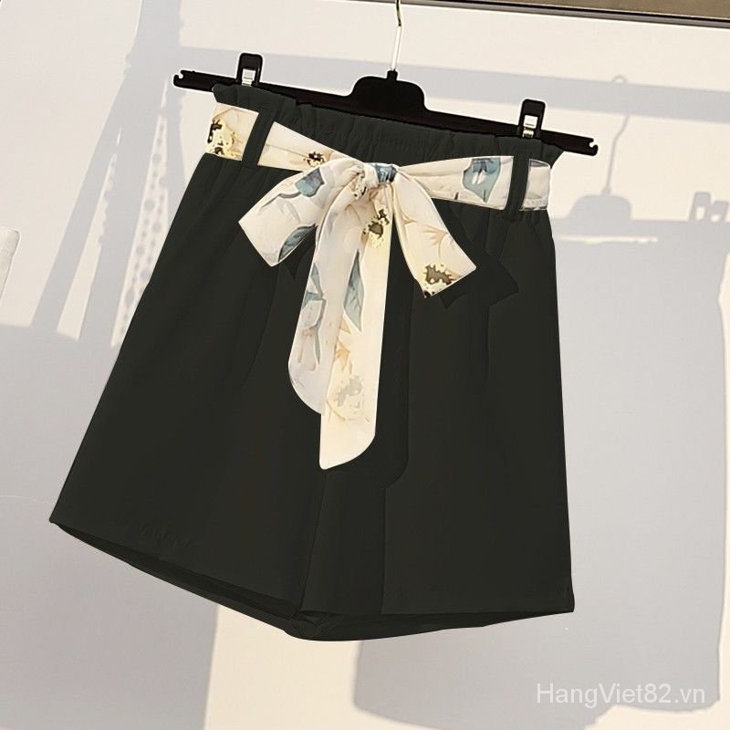 One Set Áo Thun Ngắn Tay Cổ Tròn + Quần Short Dáng Ôm Thời Trang Mùa Hè Cho Nữ 2021 | BigBuy360 - bigbuy360.vn