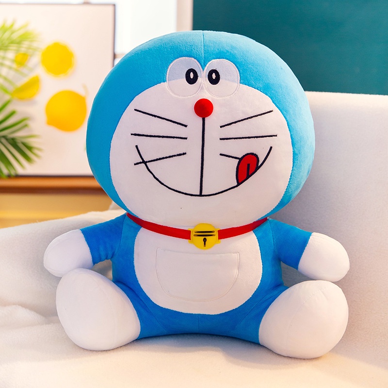 Gấu bông doraemon hình thú mềm mịn size 28cm JouJou nhỏ xinh siêu dễ thương cho bé