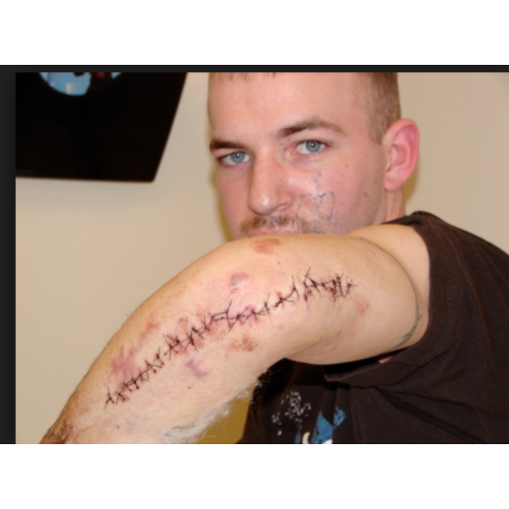 Hình xăm dán chủ đề halloween 10x6cm