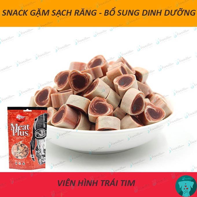 [SẠCH BOONG]Snack Gặm Sạch Răng Cho Chó JFamille, Loại Bỏ Mảng Bám. Treat Thưởng Dinh Dưỡng. Gói 180gr - JF53