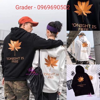 Mẫu Áo Hoodie Nỉ Tonight