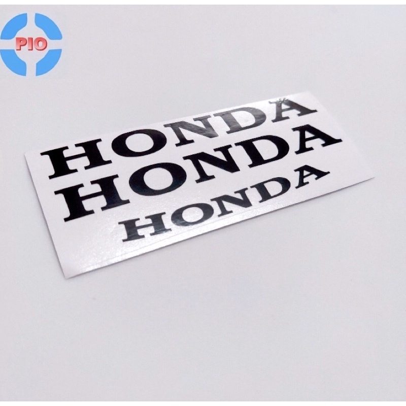 Bộ Tem Chữ Honda In Nhiệt Sắc Nét