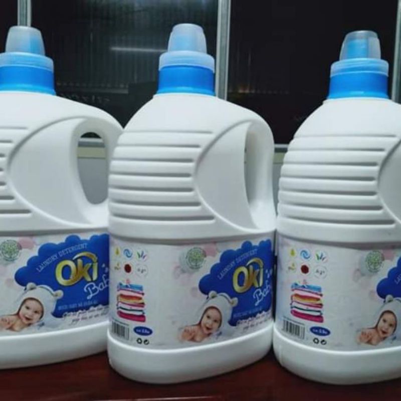 NƯỚC GIẶT XẢ OKI 6 IN 1 CAN 4L