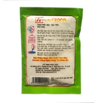 [Rẻ vô địch] [Có sẵn] Bịch bột rau câu Agar Việt Xô 25g