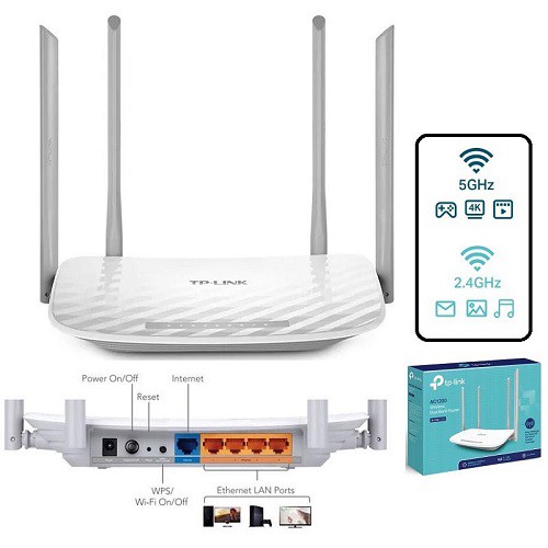 Bộ phát wifi TP-Link Archer C50 Wireless AC1200Mbps