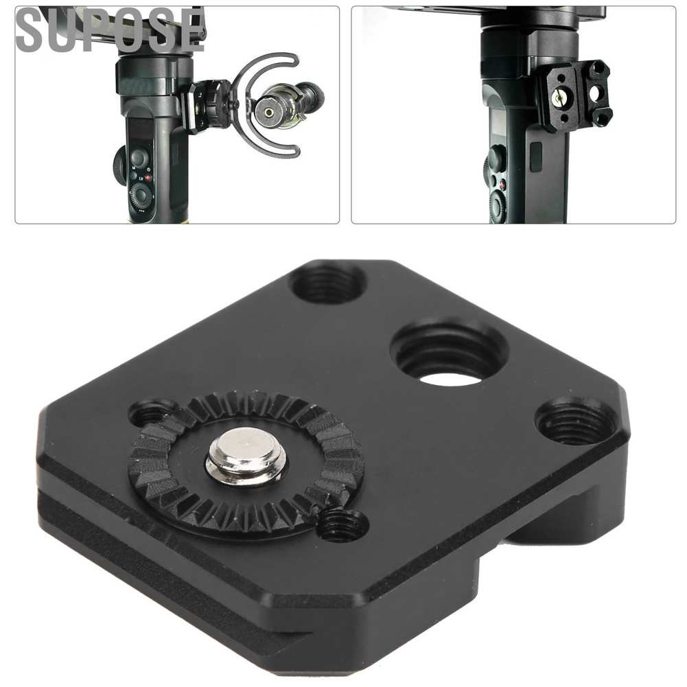 Supose Handheld Stabilizer Microphone/Light Side Extension Adapter Mounting Plate for Ronin 2S
