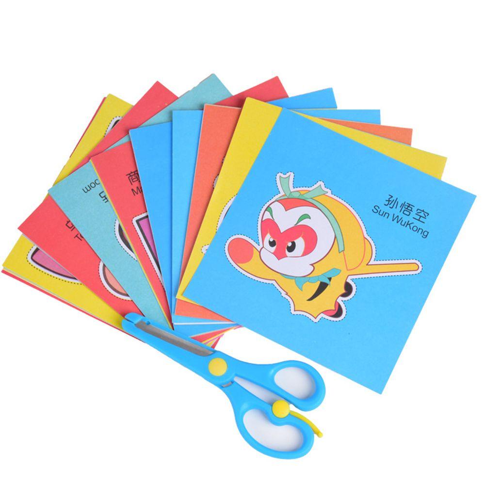 Set 96 Khuôn Cắt Giấy Làm Đồ Thủ Công Họa Tiết Hoạt Hình