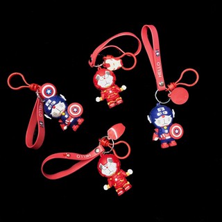 Móc Khóa Doraemon x Marvel