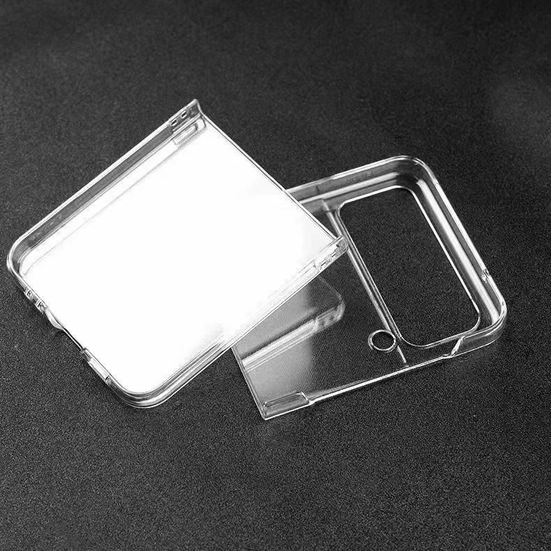 Bao Da Điện Thoại Trong Suốt Chống Sốc Cho samsung galaxy z flip 4 flip3 5g Ốp