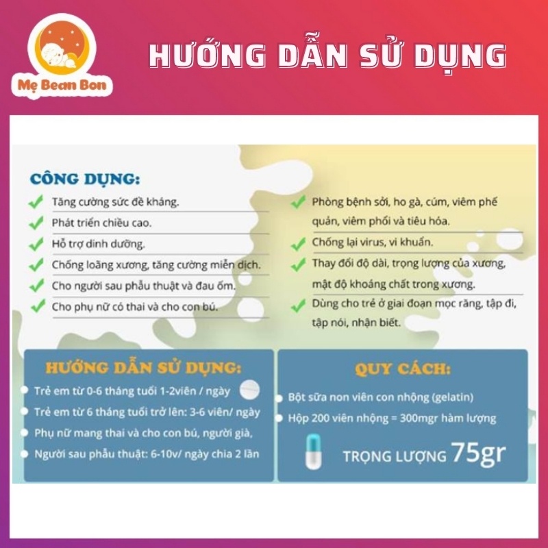 Sữa Non Pháp Colustrum Fenioux 200 Viên Cho Bé Từ Sơ Sinh Tăng Đề Kháng Hàng Chính Hãng Nội Địa Date Xa