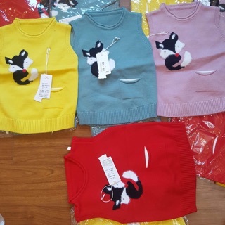 Combo 8 áo gile cho bé yêu