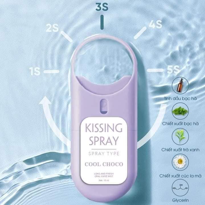 Xịt Thơm Miệng Qlady Love Spray- Kissing Spray