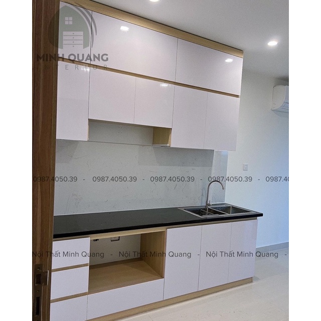 Tủ bếp vinhome giá rẻ freeship hcm