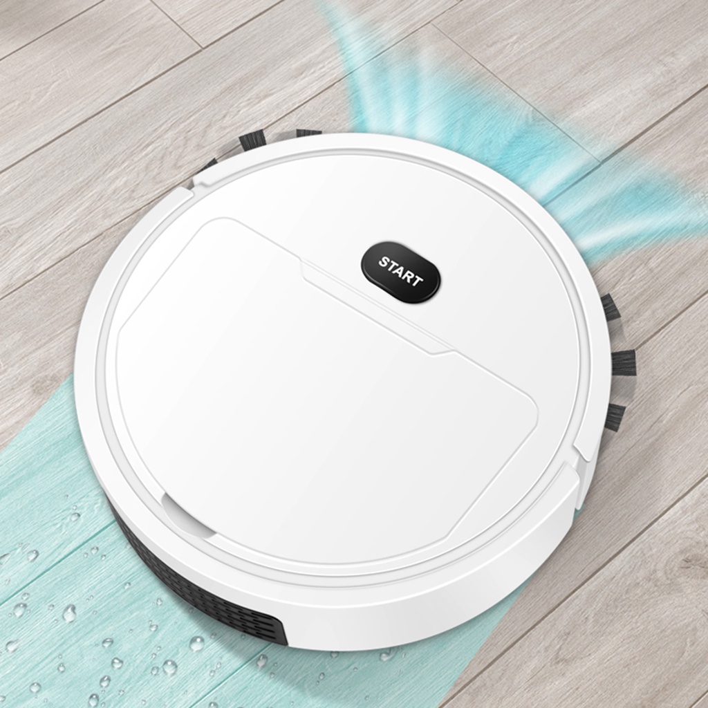 Robot Hút Bụi Thông Minh Tự Động Yên Tĩnh Lau Sàn