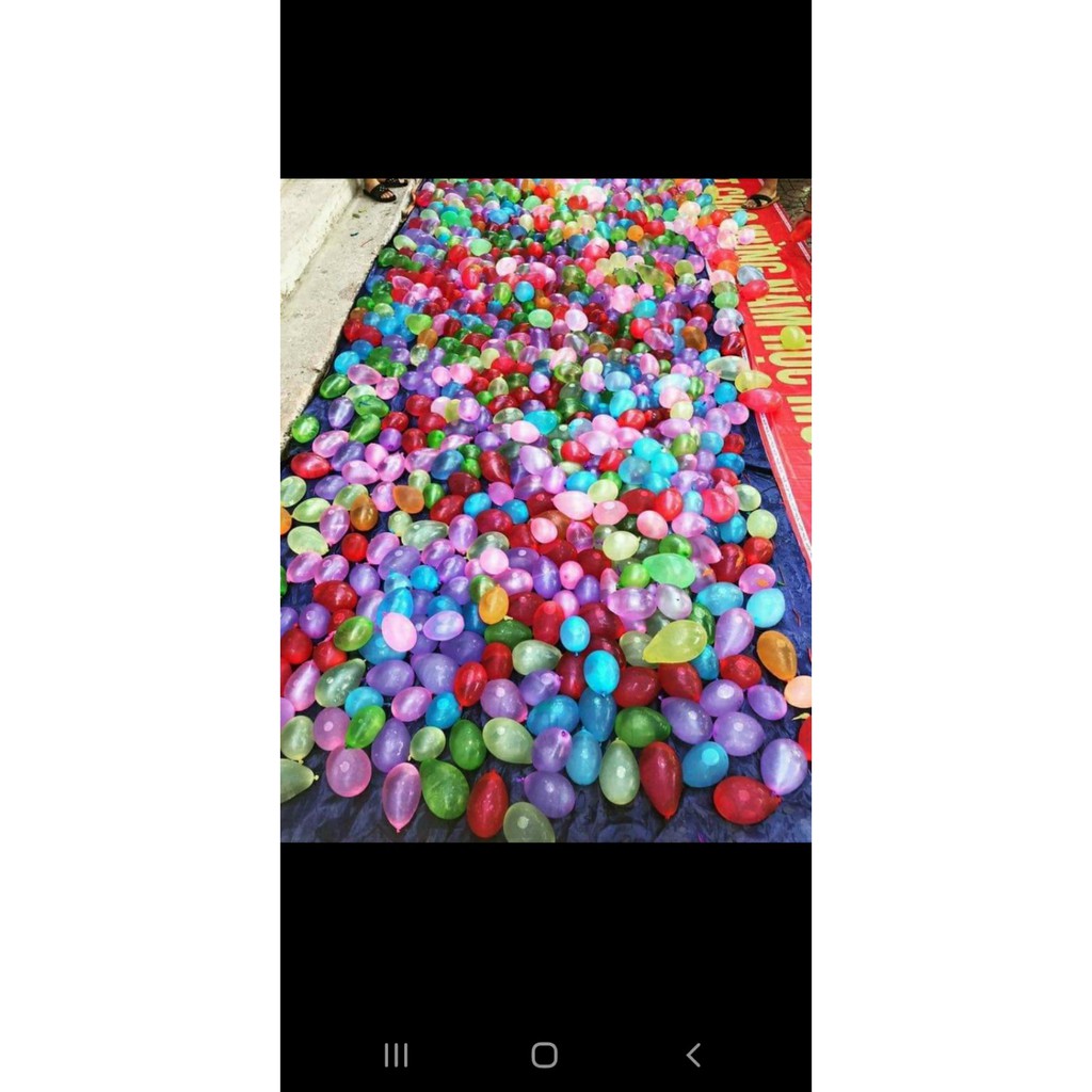 Sỉ 111 quả Bóng bay nước đã được lắp sẵn