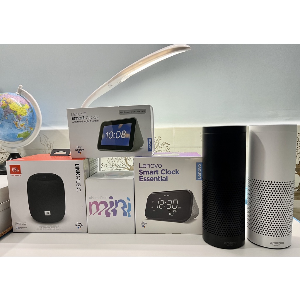 Loa thông minh Google, Alexa, Apple