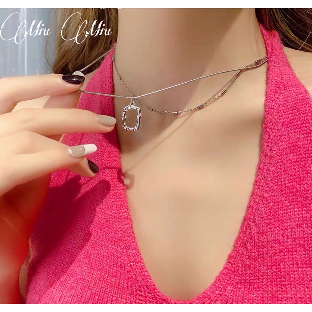 Dây Chuyền Nữ Chocker 2 Tầng