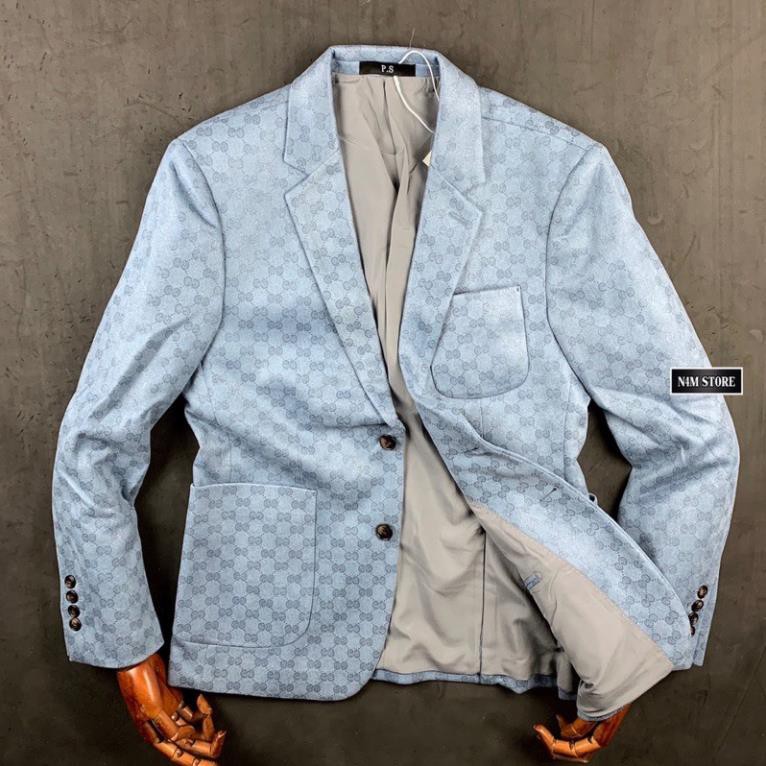 12.12 Xả - Áo vest ,demi , blazer da lộn hoạ tiết nam , dáng vừa từ n4mstore Y88 ' 2021 .