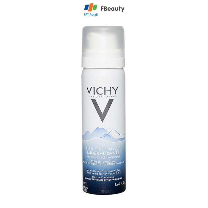 Xịt Khoáng Vichy Mineralizing Thermal Water 50 ml