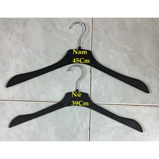 Móc nhựa 100 Chiếc Dẹt Nam - Nữ TREO QUẦN ÁO NGƯỜI LỚN