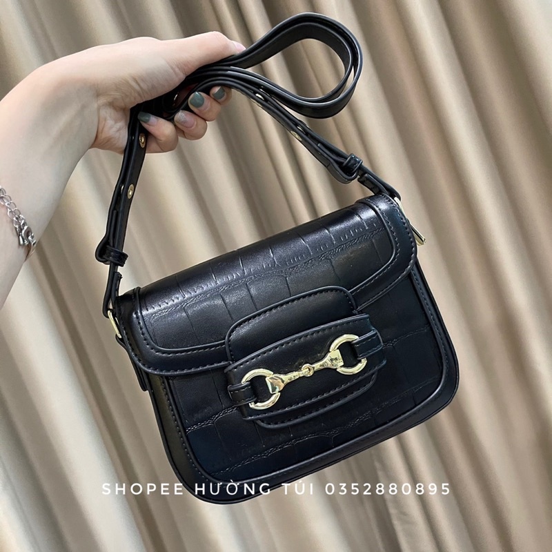 Túi Hà hồ da rắn chất đẹp nhiều màu Đeo chéo đeo vai(không hộp)
