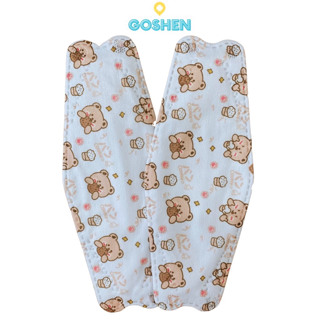 Khẩu trang KF94 hoạt hình cho người lớn, họa tiết dễ thương