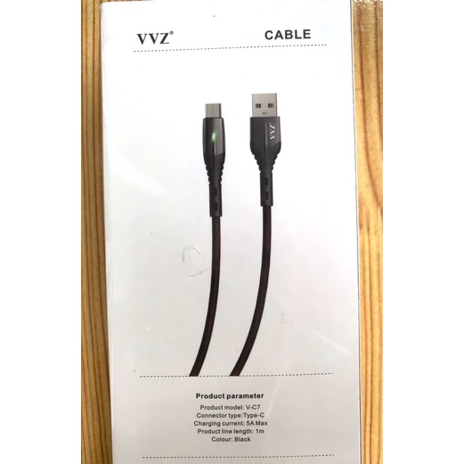 Cáp Dù Có Đèn Led Tự Ngắt Sạc Khi Đầy Chính Hãng VVZ