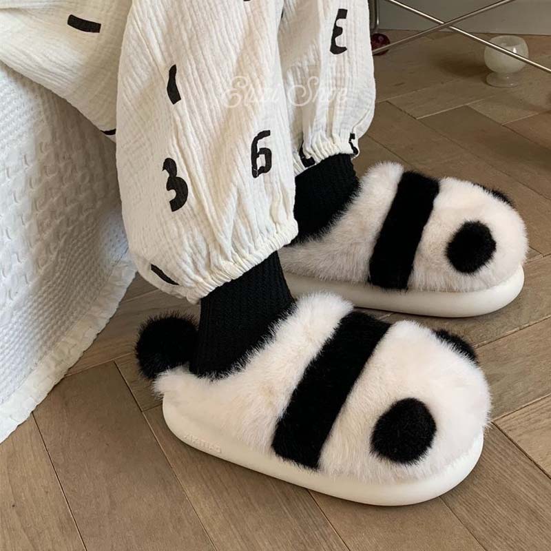 Dép Bông Đi Trong Nhà Hình Gấu Trúc Dễ Thương