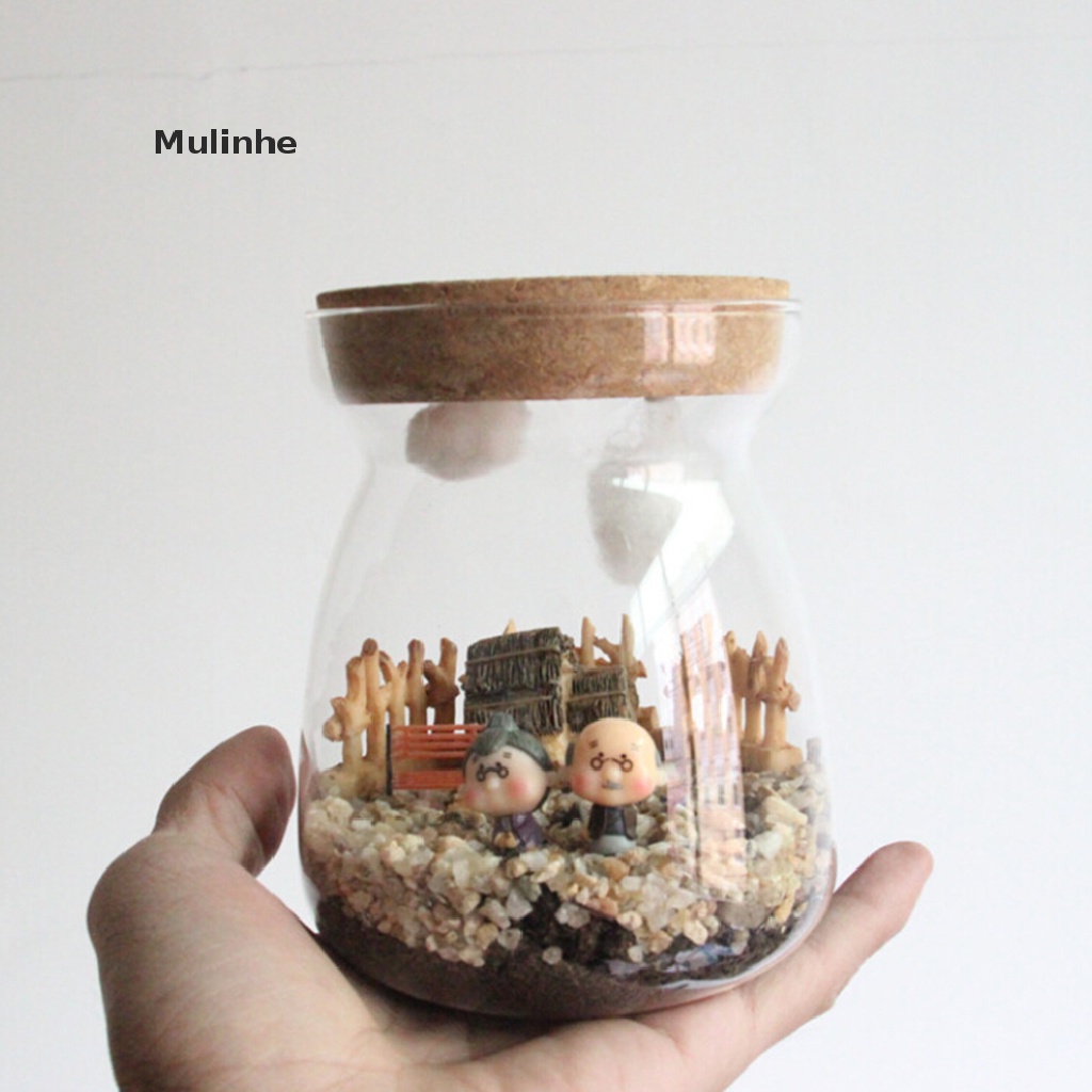 Mô Hình Ngôi Nhà Mini Bằng Nhựa Resin Dùng Trang Trí Tiểu Cảnh Diy