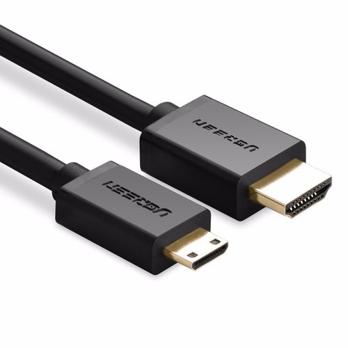 Cáp Mini HDMI to HDMI Ugreen 10195 Dài 1M - Hàng Chính Hãng
