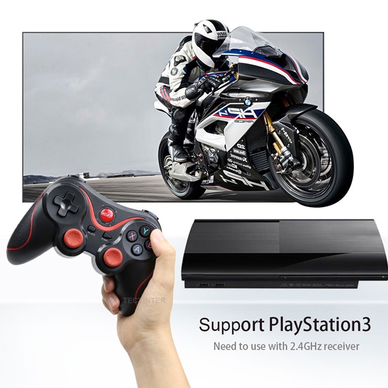 Tay Cầm Chơi Game Bluetooth Không Dây Xlife X3 Kèm Giá Đỡ Điện Thoại / Máy Tính Bảng / Tv Box