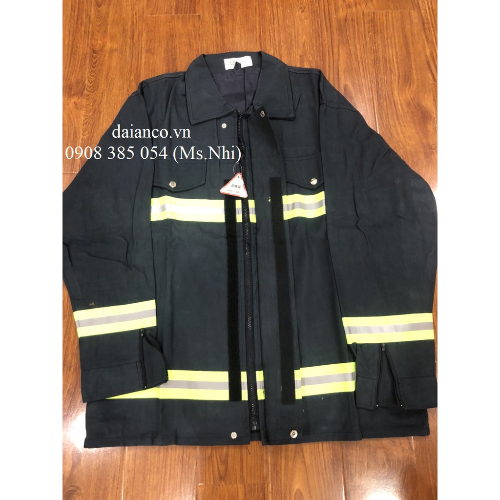 Bộ Quần Áo chống cháy màu xanh đen TT56 - Hình thật, Hàng sẵn