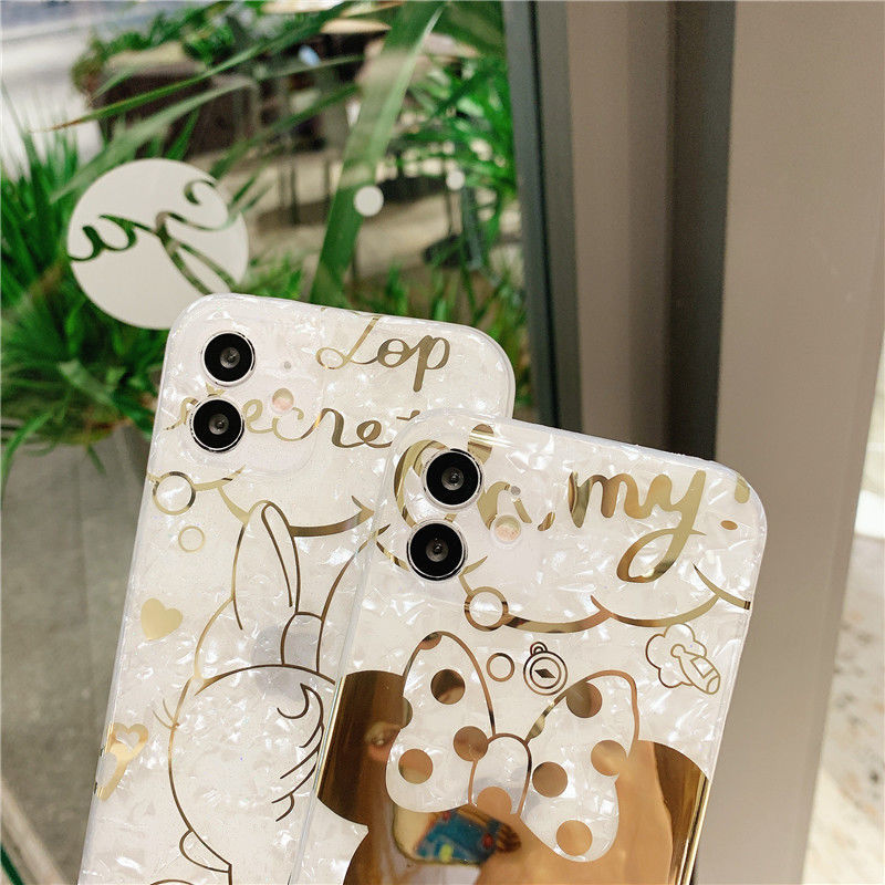 Ốp Điện Thoại Mẫu Chuột Minnie Dễ Thương Cho Iphone Se/ 7/ 7p/ 8/ 8p/ X/ Xs/ Xsmax/ Xr/ 11/ 12/ Mini/ Pro/ Promax