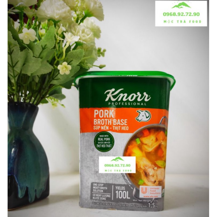 Bột Thịt Gà Knorr Unilever Hộp 1KG MỘC TRÀ FOOD