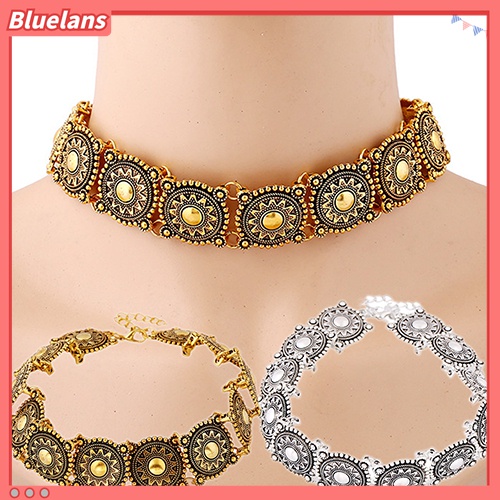 Vòng cổ Choker hợp kim chạm khắc tinh xảo