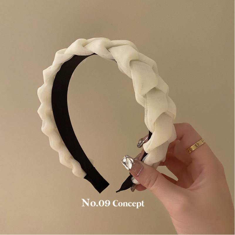 SẢN PHẨM MỚI Bờm tóc giả bện xinh xắn phong cách Hàn Quốc phụ kiện tóc thời trang headbands No09 Concept BT010