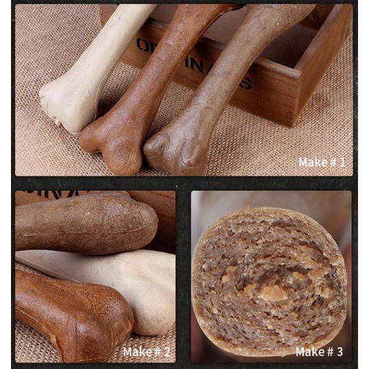 [Có sẵn] Xương to gặm mài răng Yaho 170g/cây - Bánh thưởng cho cún yêu