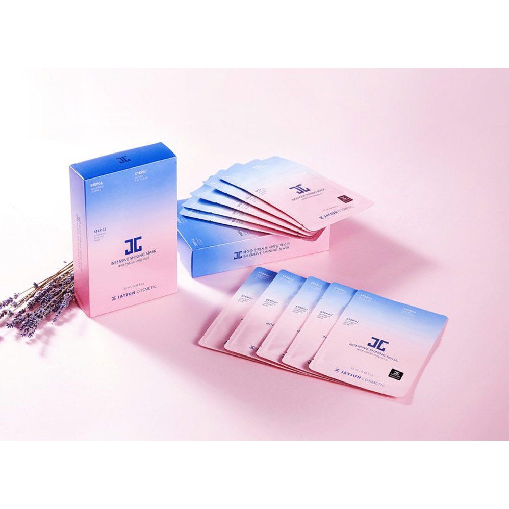 Mặt Nạ JAYJUN INTENSIVE SHINING MASK Làm Trắng Sáng Da Trong Trắng Lần Sử Dụng