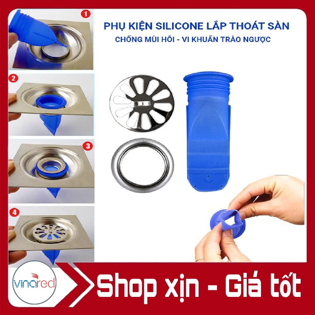 Bịt nắp cống ngăn mùi hôi, tránh ô nhiếm không khí trong nhà.