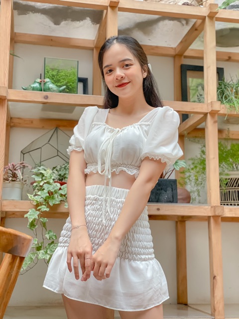 CHÂN VÁY NGẮN - ORBIT SKIRT - CHÂN VÁY CHUN NGẮN - CV0014 | BigBuy360 - bigbuy360.vn