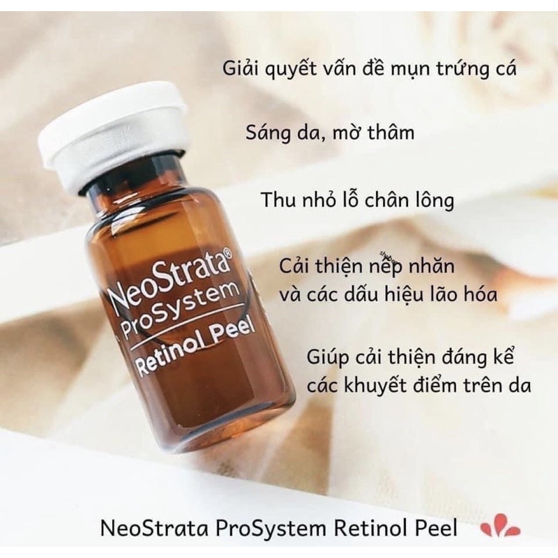 ✅ Neostrata Peel Tái Tạo Da, Giảm Nếp Nhăn Ngăn Ngừa Lão Hóa Prosystem Retinol Peel 1.5ml