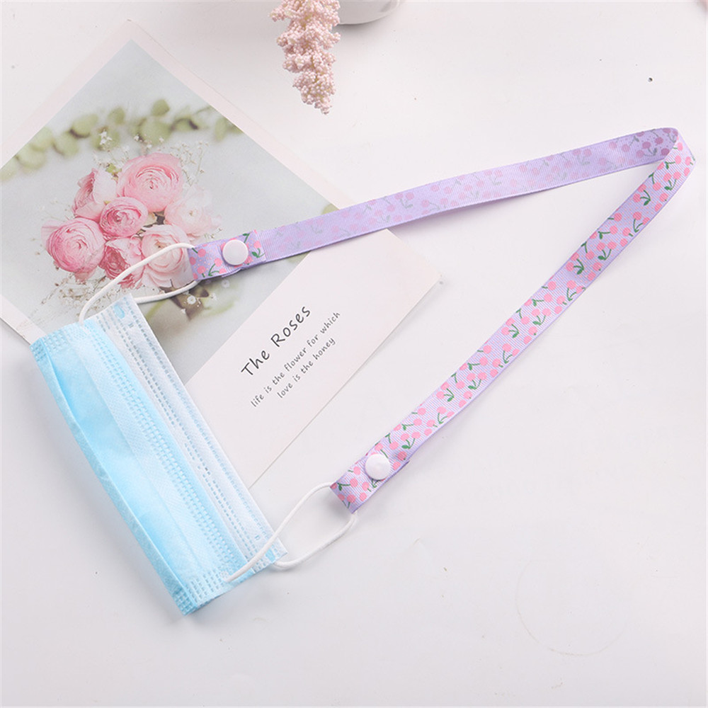 Dây Đeo Khẩu Trang Chống Thất Lạc Kiểu Hoạt Hình Dễ Thương