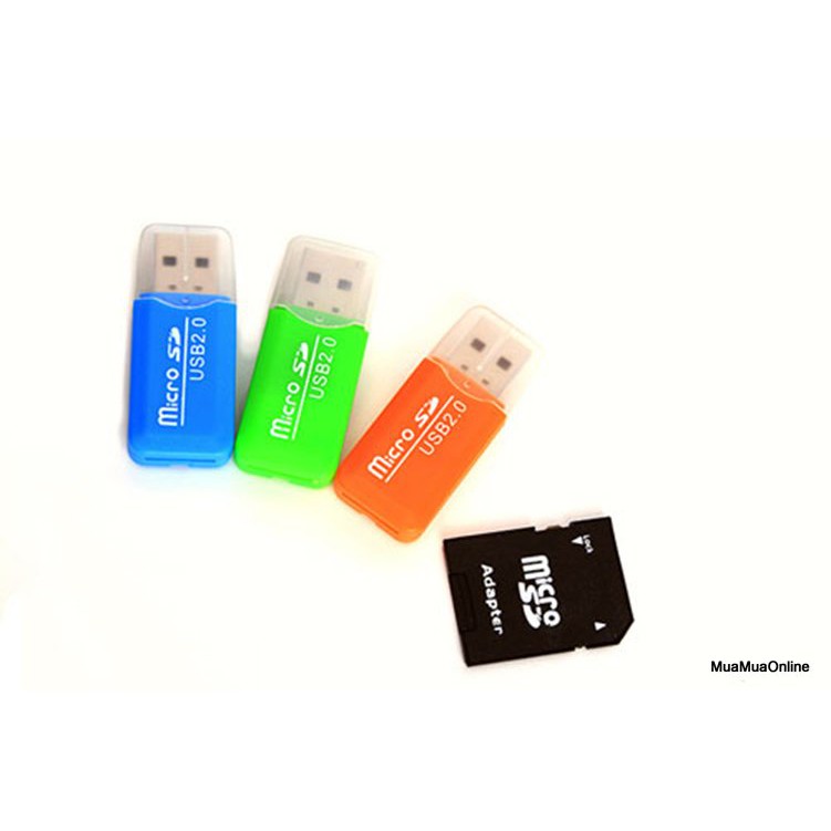 Đầu Đọc Thẻ Nhớ Micro Sd Nhựa Cao Cấp