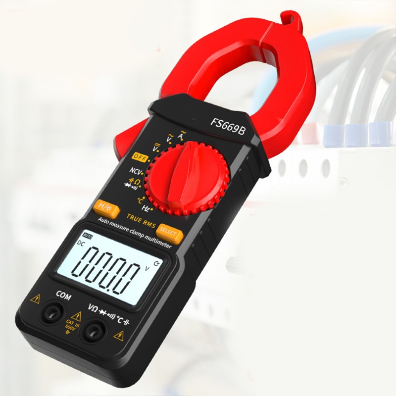 Kẹp Đo Điện Áp Vạn Năng Kỹ Thuật Số Tự Động Xoay
