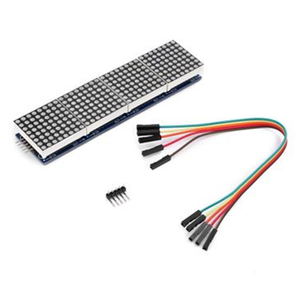 Mô đun ma trận Kenton Max7219 5v Led Matrix Common 8x8 Dot 5p line 4 trong 1