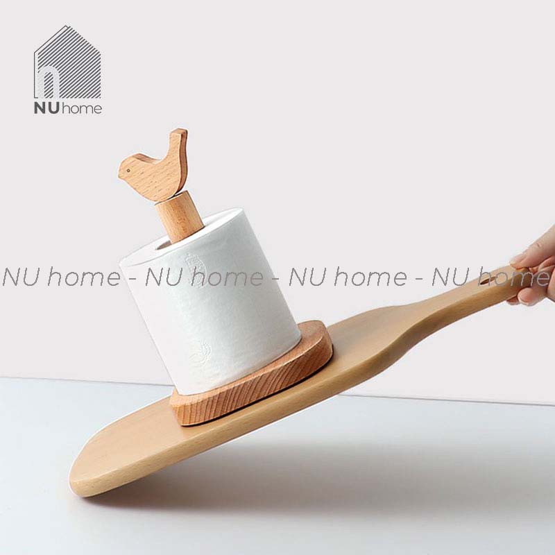 nuhome.vn | Cây để giấy ăn - Toki, cây để giấy nhà bếp bằng gỗ cao cấp được thiết kế mộc mạc, sang trọng và đẹp mắt