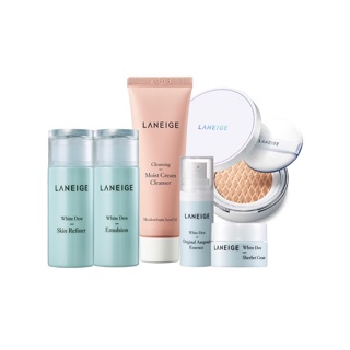 Bộ sản phẩm Combo Mini Trang Điểm Và Dưỡng Trắng Da Laneige BB Cushion & Whitening