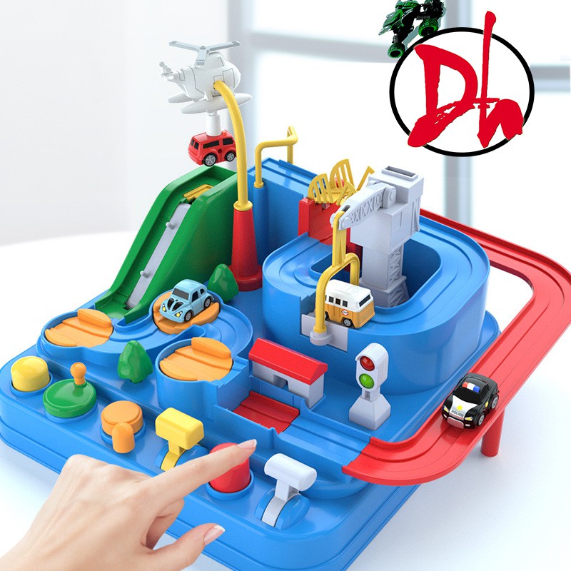 Đồ Chơi Ô Tô Đường Đua Phiêu Lưu Phát Triển Tư Duy Cho Bé