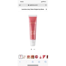 SON BÓNG CÓ NHŨ LANCOME JUICY TUBES ORIGINAL 15ML CHÍNH HÃNG - 9302